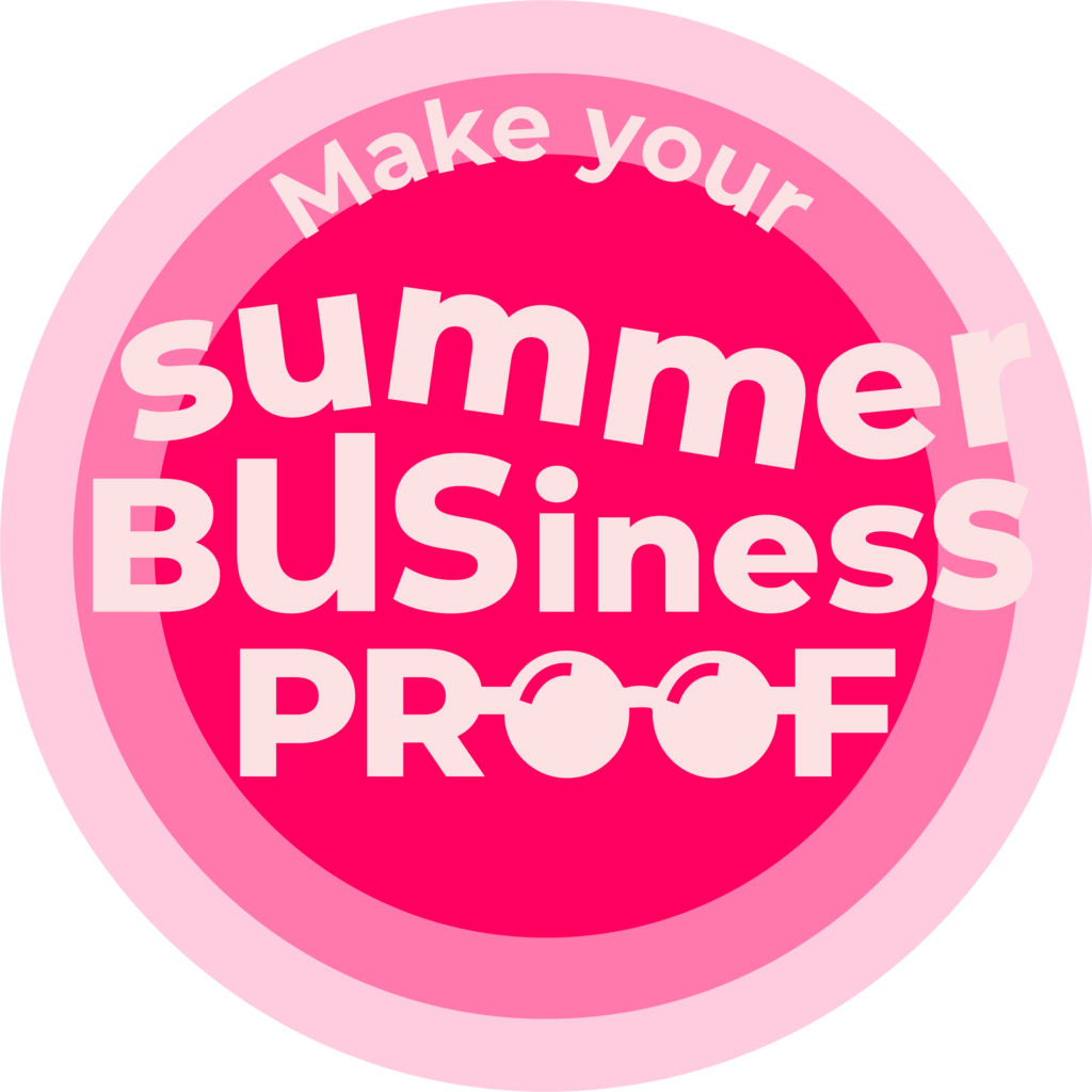 logo SUMMER pink